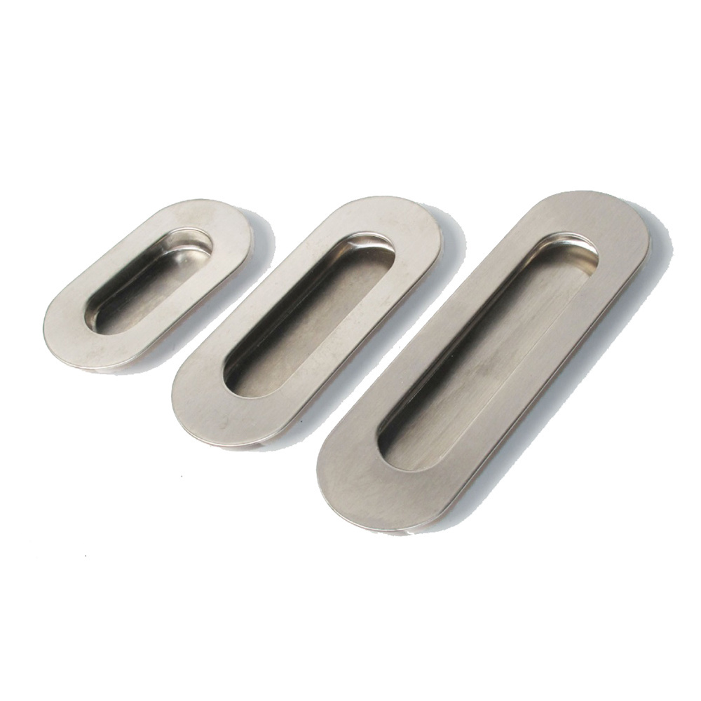 High quality stainless steel hidden recessed door handles concealed embedded pull cabinet handle