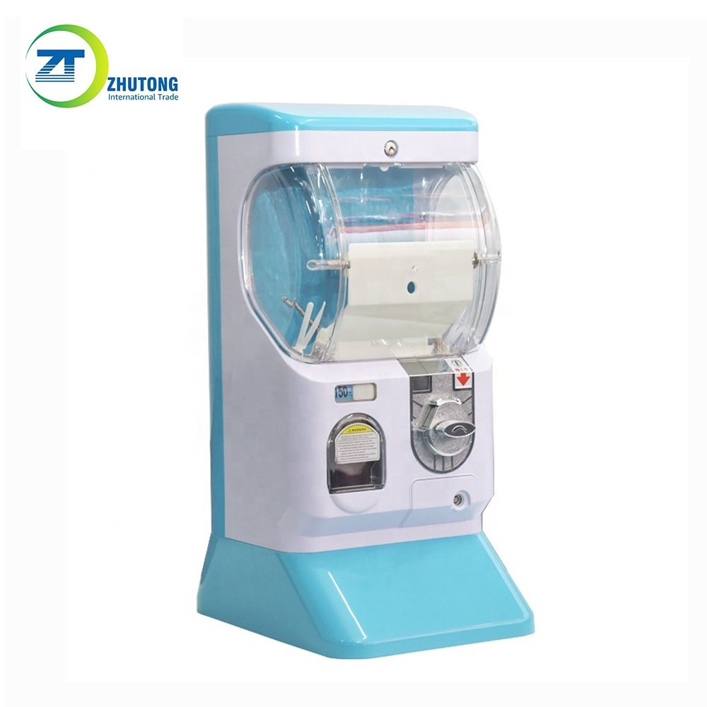 High quality coin token operated capsule toy gashapon vending machine