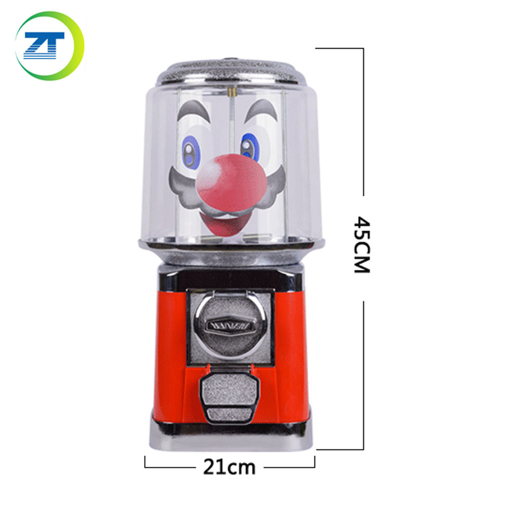 Hot Sale OEM Bubble Gum Ball Vending Machine For Sale, Bathroom Beauty Kids Tennis Ball Vending Machine