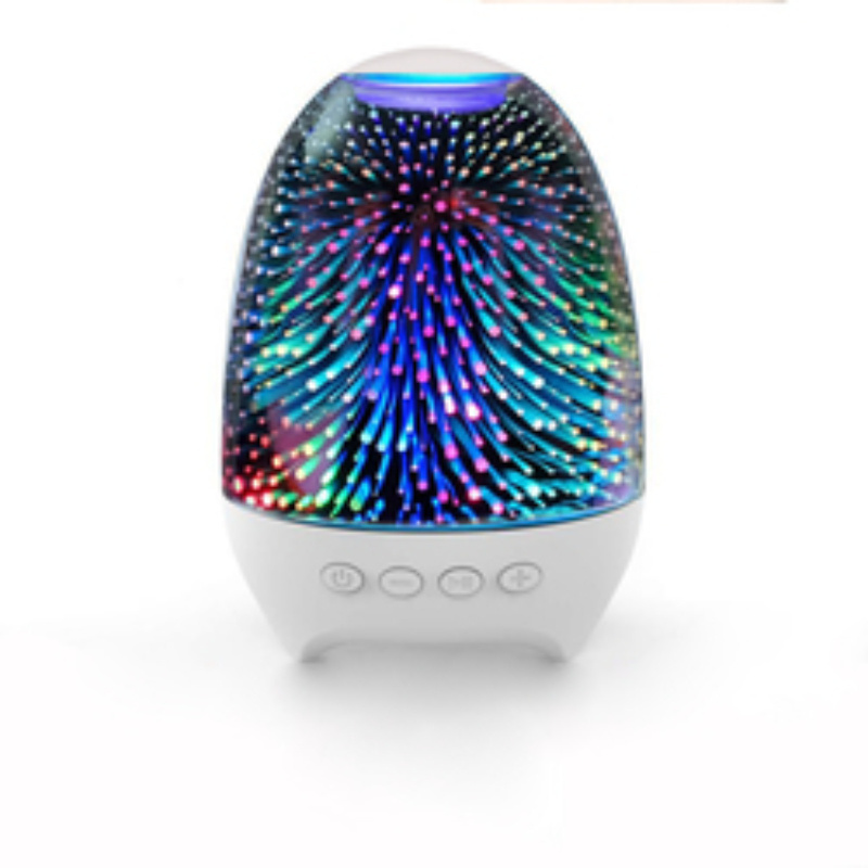 Bedroom Desk Touch Bulb Speakers Colorful Led Night Light Lamp RGB Wireless Music Player Box Christmas Gift Star Speaker