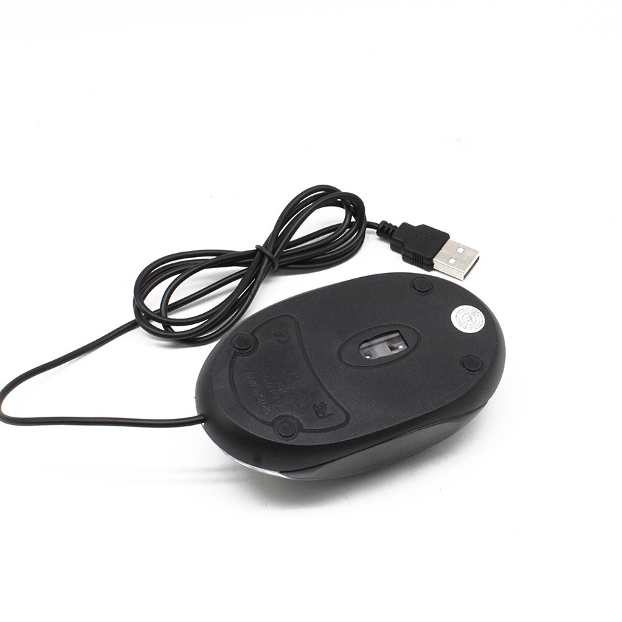 OEM Cheap Price USB Wired Mouse 3keys 1000dpi Optical Mice for PC Laptop Mini Package Small Photoelectric Mouse