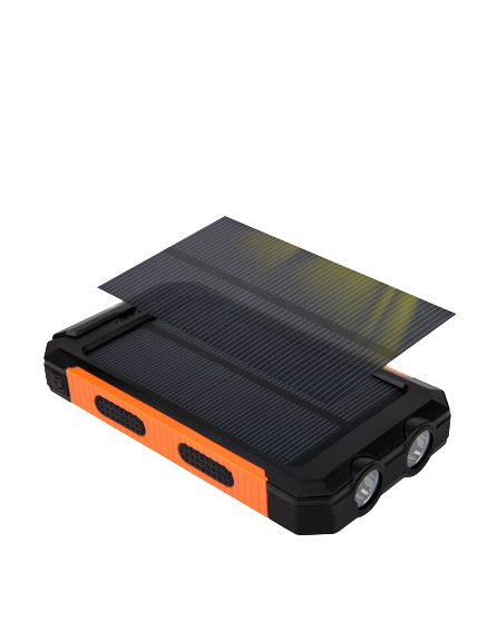 20000mah Dual USB Waterproof Solar Power Bank Li-Polymer Solar Battery Charger Travel Portable Power Station All Micro USB