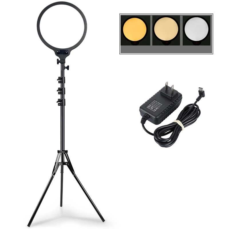 Portable Adjustable Lamp Video Fill Light Photography Fill Professional Led Ring Fill Light 10inch Flash Light