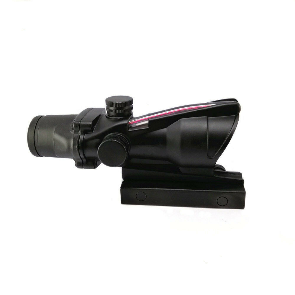 scope ACOG 4X32 Real Fiber Optics Red Green Illuminated Chevron Glass Etched Reticle Optical Sight