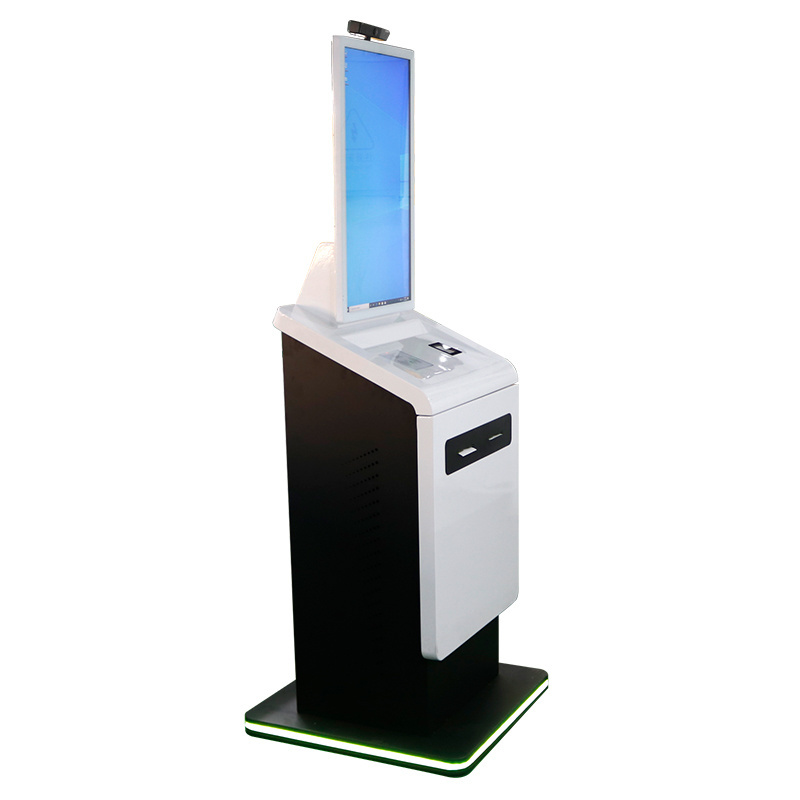 Hotel check in kiosk with touch screen Passport Scanner card reader casino gaming  payment kiosk payment machine