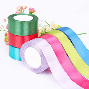 Wholesale Fashion Soft Polyester Korea Fabric Tartan 4cm Wide Ribbons For Flower Gift Packing Decoration