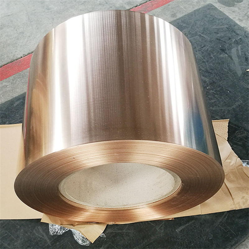 99.9% Pure Copper Strip C1100 C1200 C1020 C5191 Phosphor Bronze Decorative Earthing Copper Coil