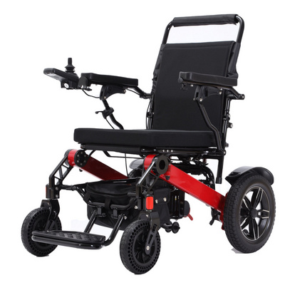 2024 Foldable Electric Wheelchair Airline Approved Portable Motorized Wheel Chair  Lightweight Wheelchair