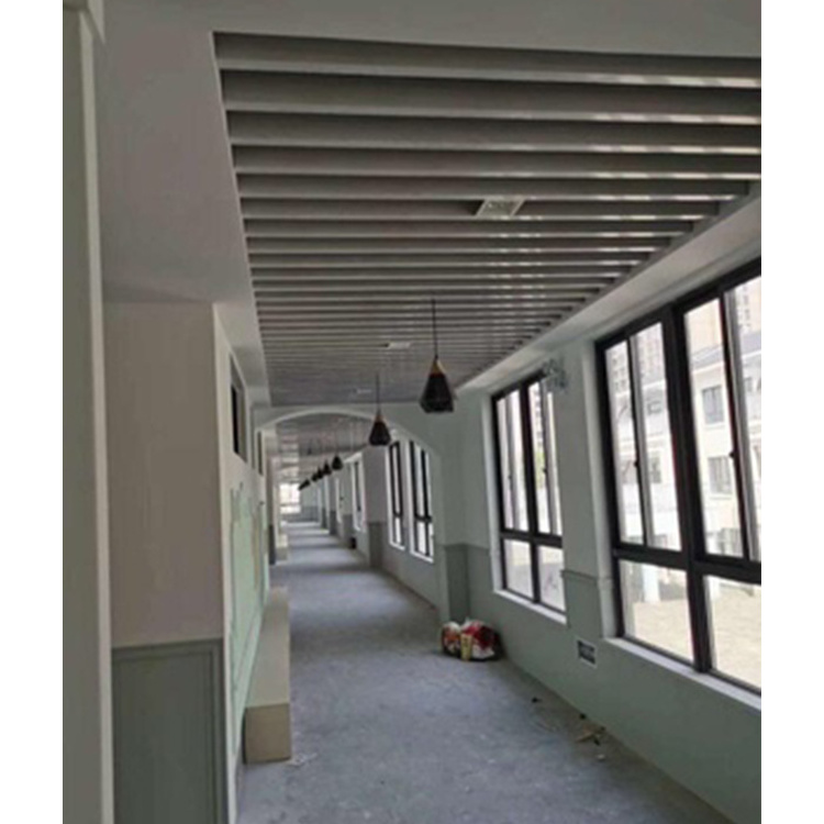 China Cheap Price U Shape Stretch Baffle Ceiling Tiles interior decoration material aluminum ceiling manufacturer