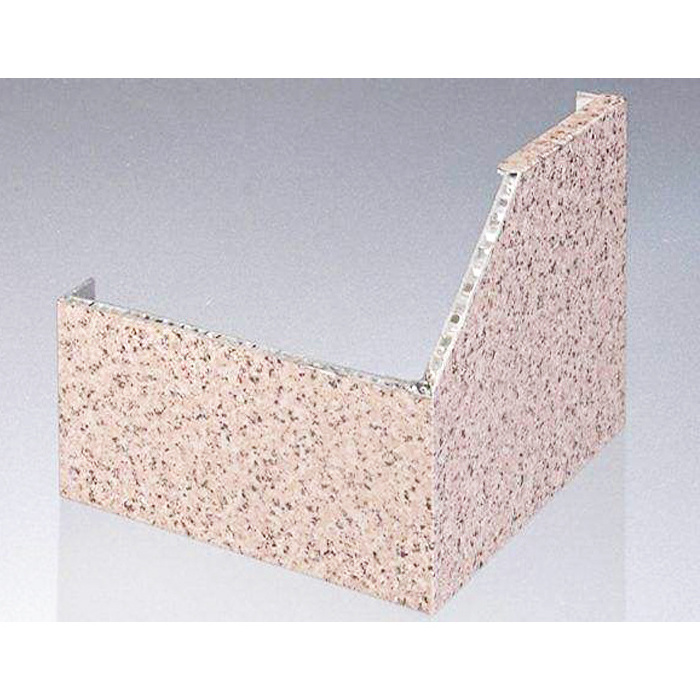 foshan aluminum honeycomb stone price imitation stone pattern aluminium honeycomb backed stone panel