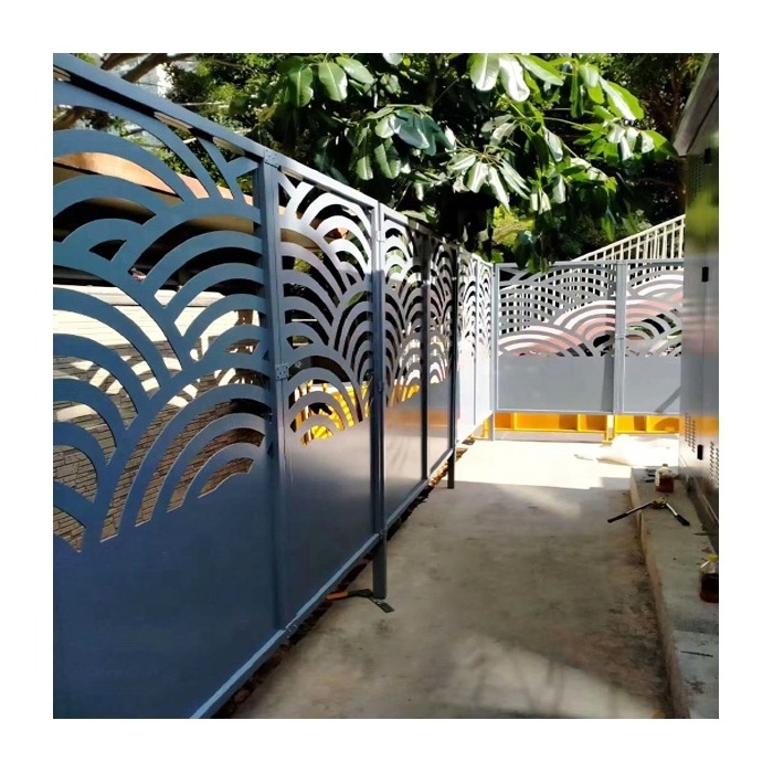 Customized Metal Decorative Outdoor Gazebo Waterproof Garden Pergola Grey Garden Shed