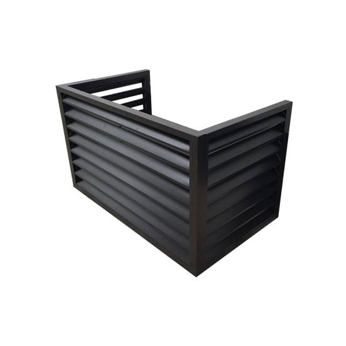 Hotel Ventilation Grille Indoor Ac Covers Air Vent Grill  Aluminum Profile Welding Air Conditioner Cover Louver