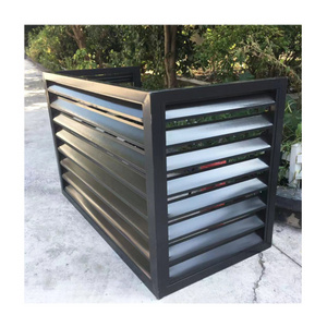 Hotel Ventilation Grille Indoor Ac Covers Air Vent Grill  Aluminum Profile Welding Air Conditioner Cover Louver