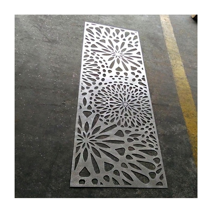 modern metal aluminum partition decorative laser cut screen panel privacy living room screen partition manufacturer