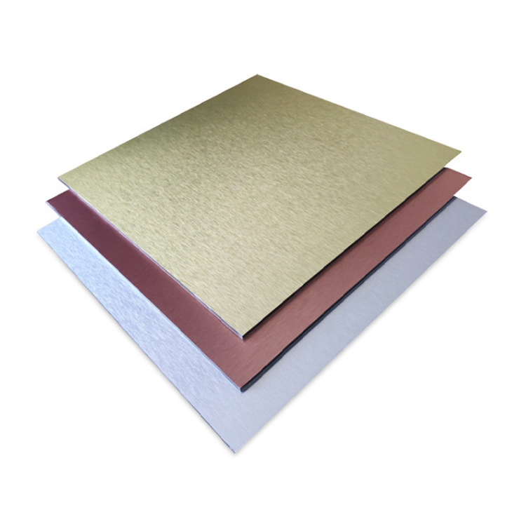 Metal mirror brushed bar building decoration material wall panels wall interior 4mm/3mm aluminum composite panels