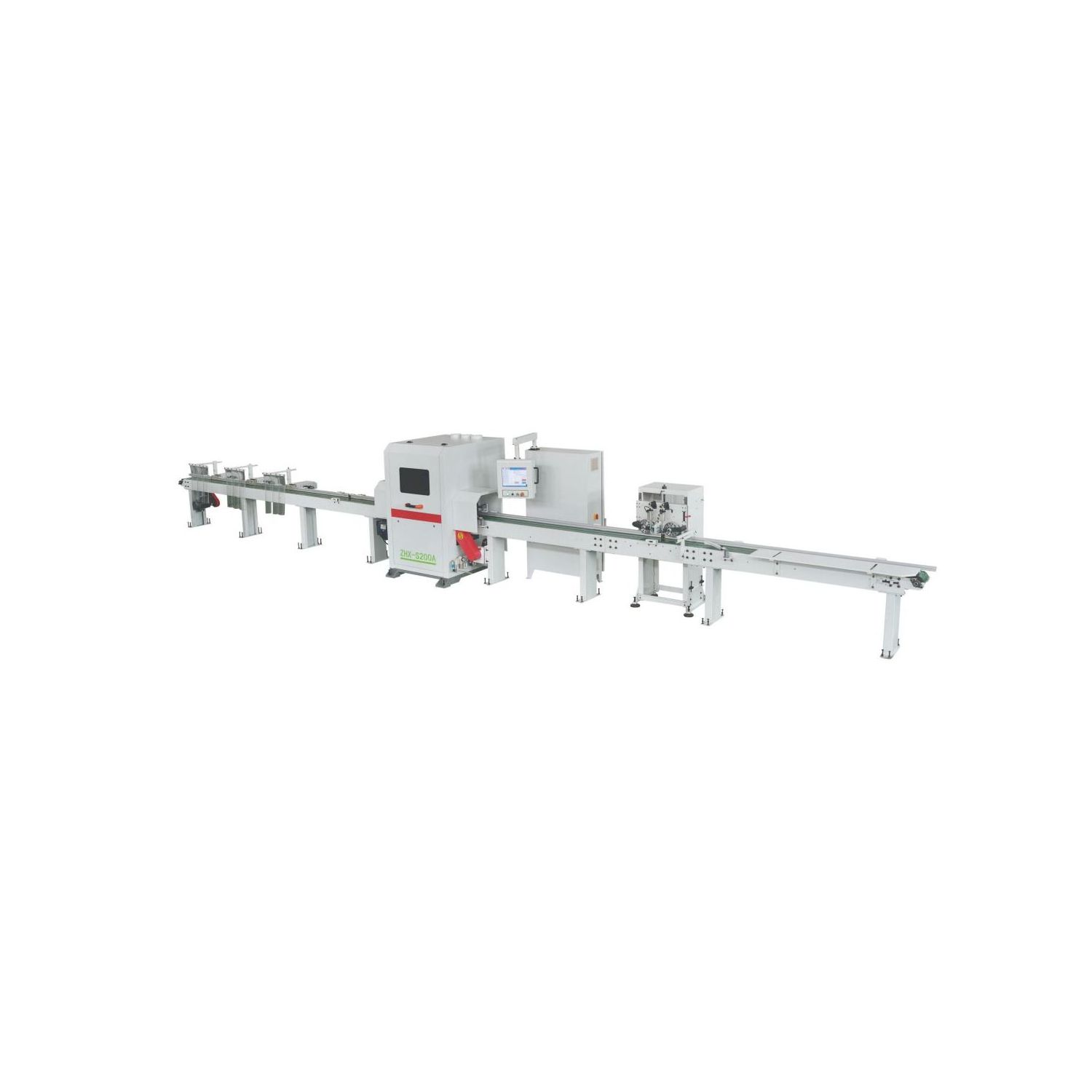 Industrial Mill S200A Optimizing Cross Cut Off Angle Saw for Square Timber