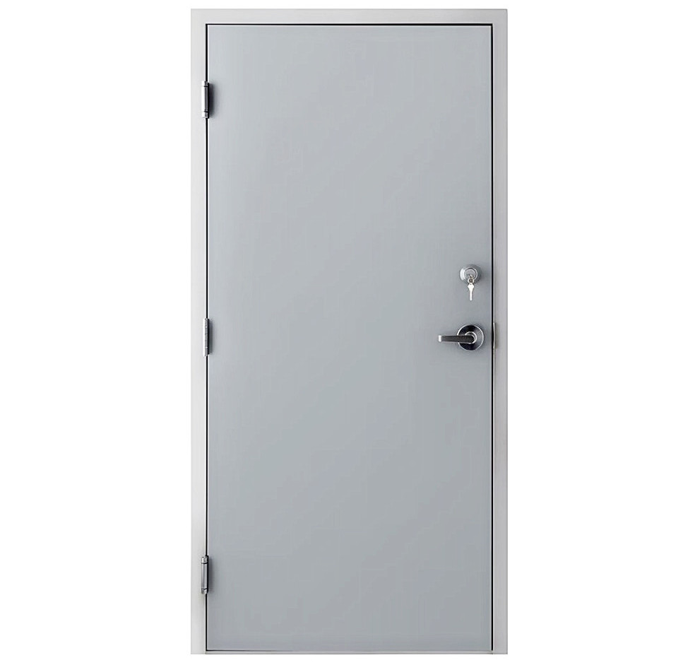 24 X 80 Exterior Door Steel Metal Exit Door Panic Bar Security Doors