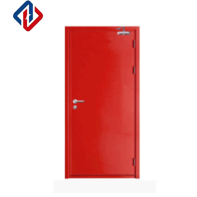 Hollow Hospital Fire Rated Door Commercial Building Fire Rated Door High Quality Aluminum Fire Proof Doors