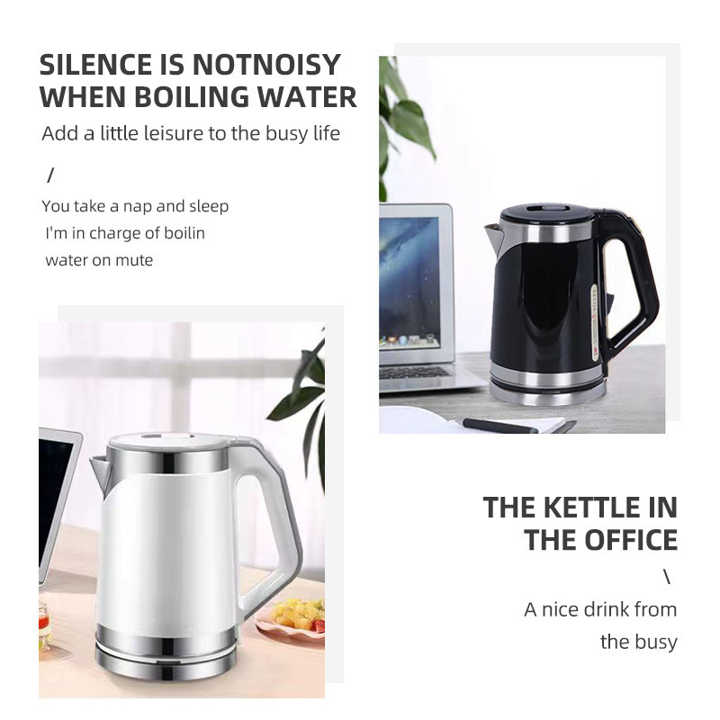 Double Wall Stainless steel 2L Electric Kettle with 360 Degree Base with Auto Shut-off Electric Tea Pot Electric Kettle