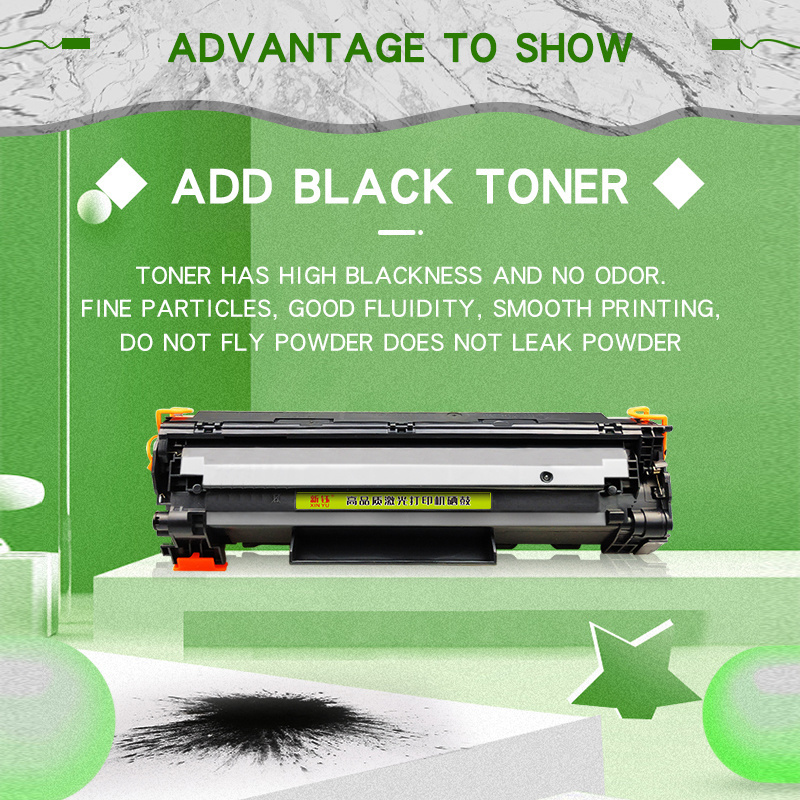 Xinyu Toner Cartridge CB435A CB436A CE285A CE278A CF280A 5A 36A 78A 80A 83A 85A 80A Compatible for HP Printer Toner