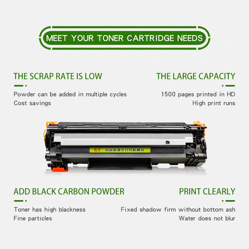 Xinyu Toner Cartridge CB435A CB436A CE285A CE278A CF280A 5A 36A 78A 80A 83A 85A 80A Compatible for HP Printer Toner