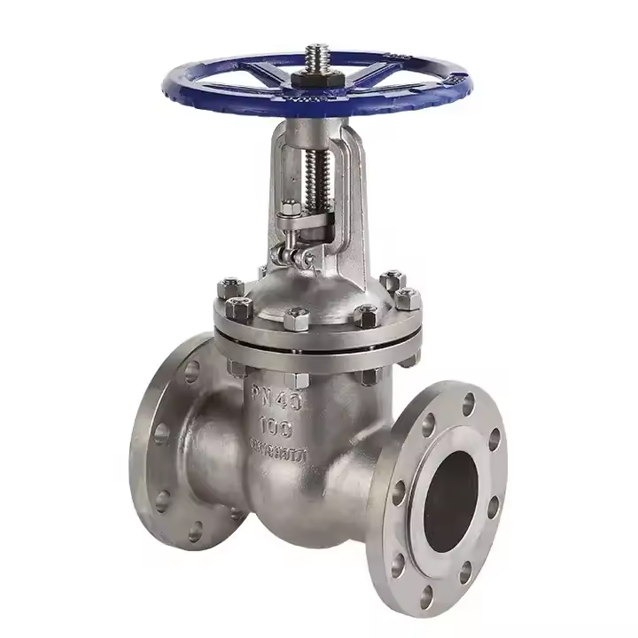 Hand Wheel DN100 Control Water Oil Gas Adjustable Lockout Devices Gate Valves