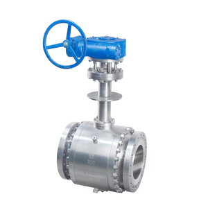 300LB 12" Cryogenic API 6D  Split body design Trunnion type Ball Valve Gear operation