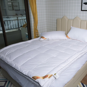 Mattres,Feather Down Filling mattresses king size, Double Layers mattress bed ,Mattress topper For Home And Hotel Using