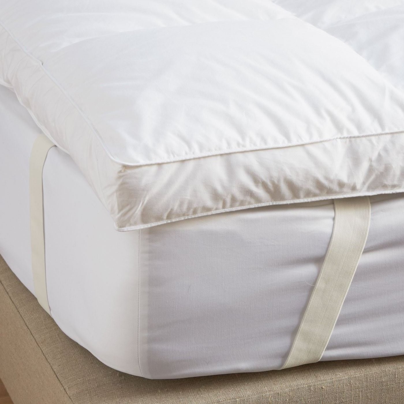 90*190cm filling square quilted baffle mattress topper custom size duck down feather filled hotel bed mattress topper