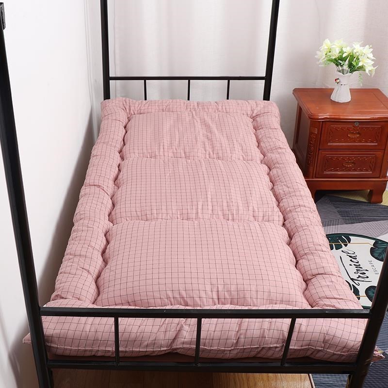 Student Mattress bed upper and lower bunk dormitory single double tatami folding thickened thermal mattress