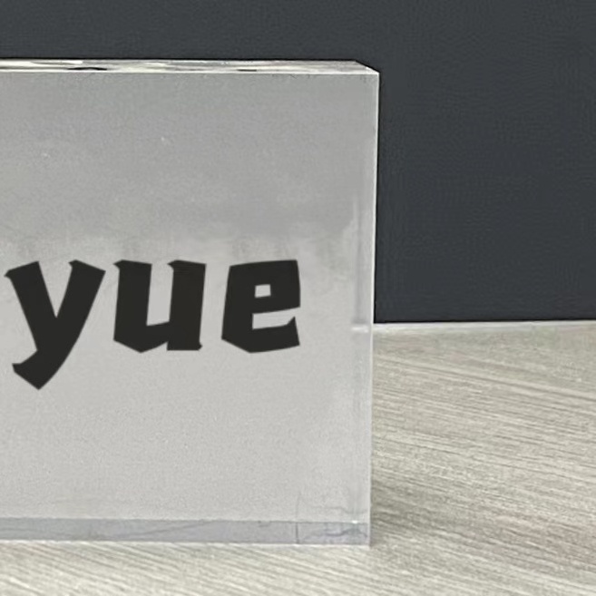 Custom colour cube acrylic plexiglass block wholesale    FOB Reference Price:Get latest price