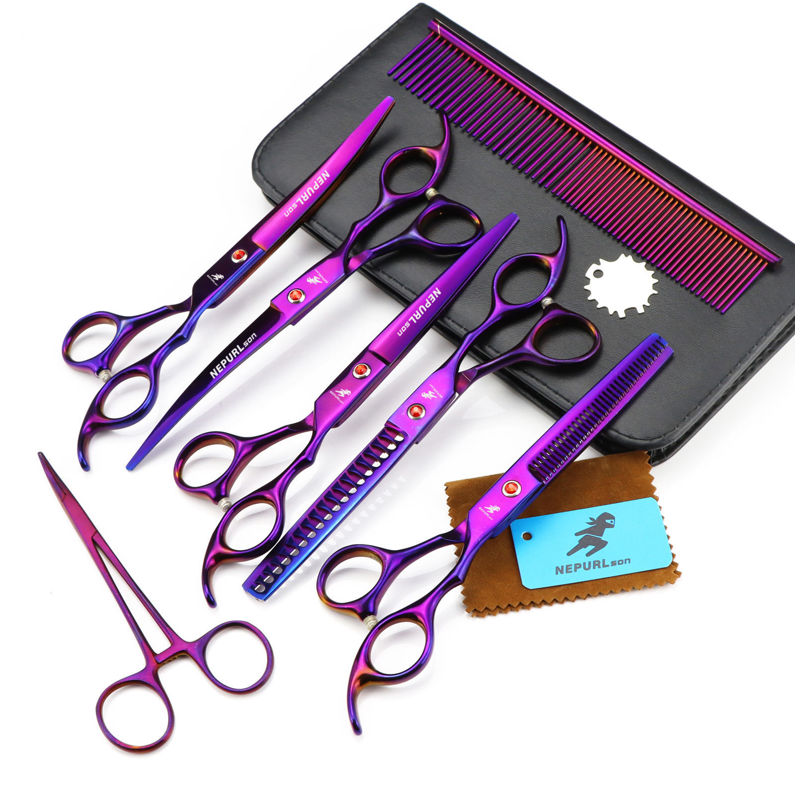 Manufacture PET Grooming Scissors set Dog 7.0