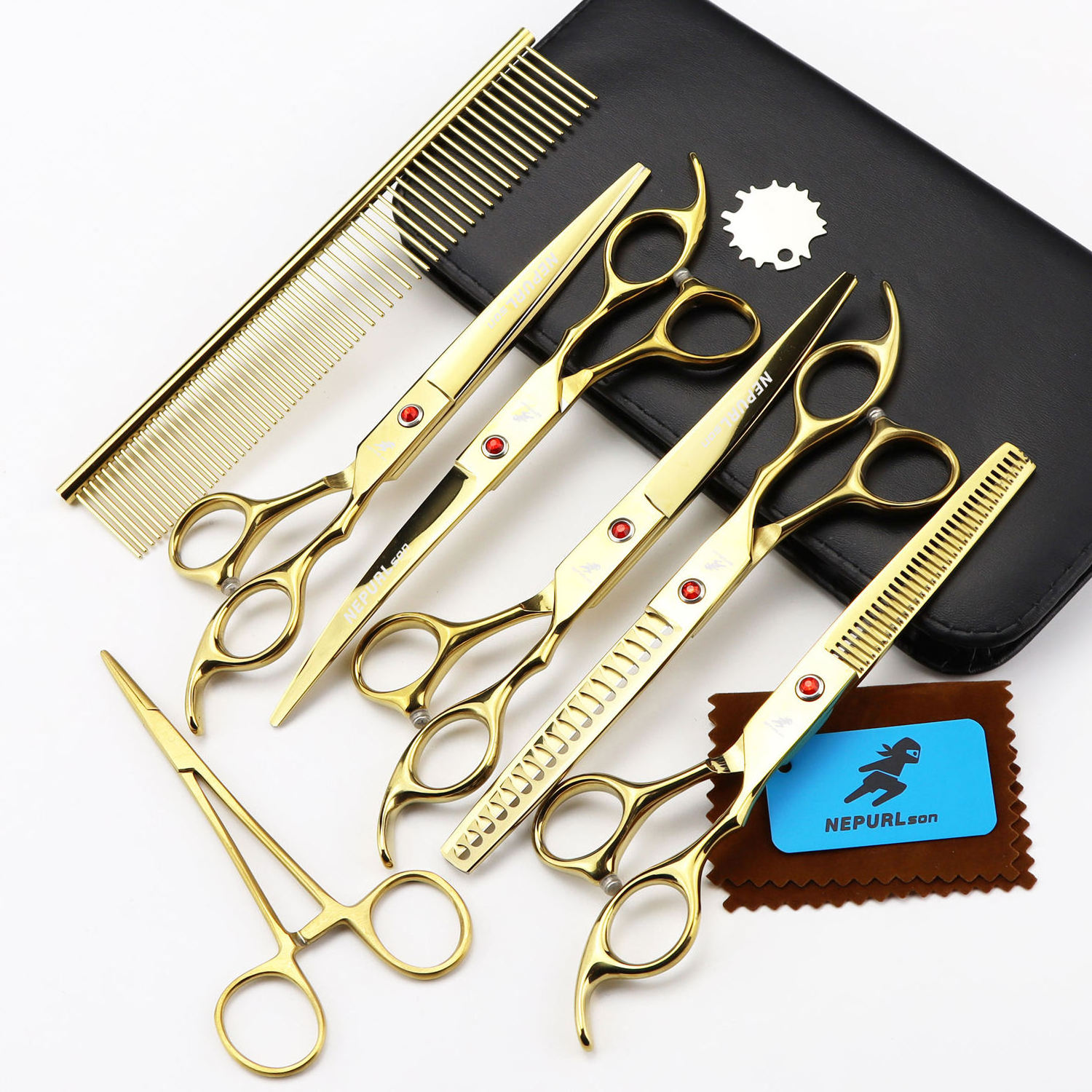 Manufacture PET Grooming Scissors set Dog 7.0