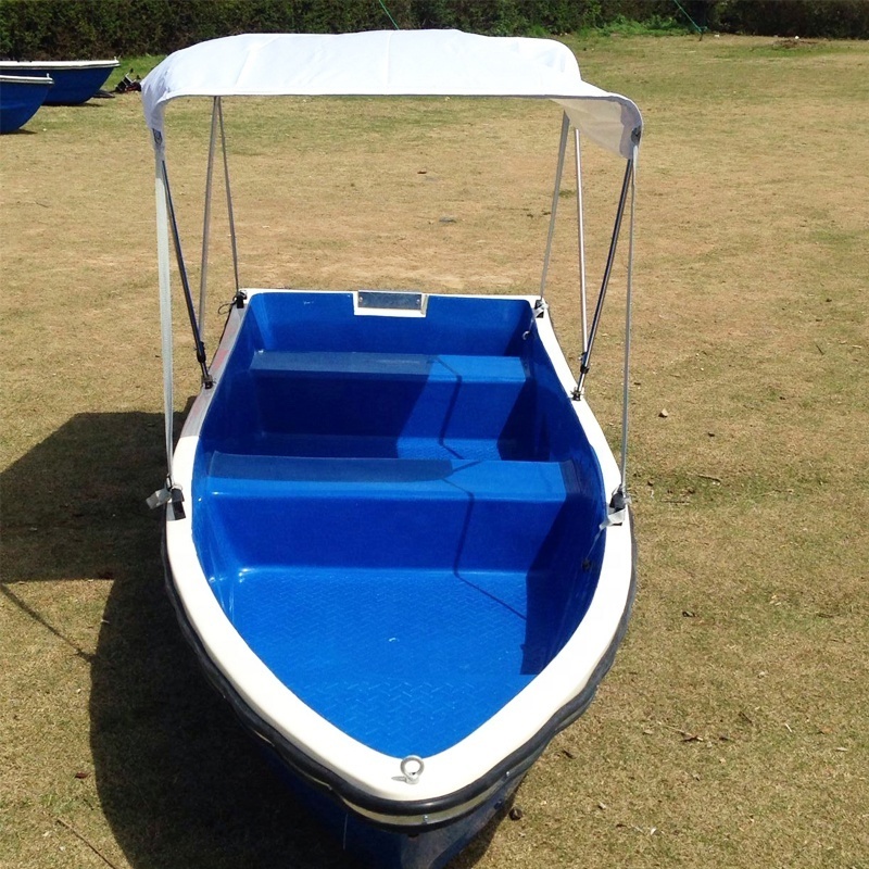 sport fast glass fiber round catamaran fishing boat