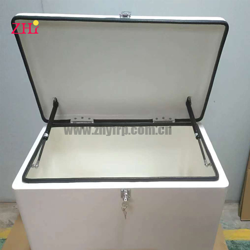 Customized GRP FRP Fiberglass Scooter Delivery Box for Motorcycles