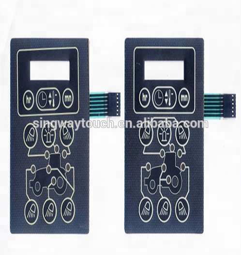 Microwave Oven Font Panel Membrane Switch Control Panel