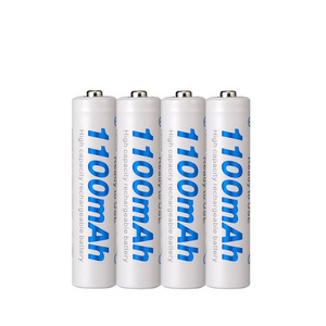 High quality 1000 cycles 1.2V AAA 1100mAh Nimh rechargeable battery for electric toothbrush/toys/remote control/mouse