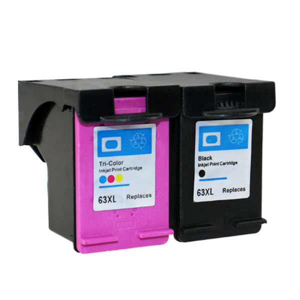 63XL 63 XL Premium Black Remanufactured Color Ink Cartridge for HP63 For HP DESKJET 1112 2132 2131 3630 Printer