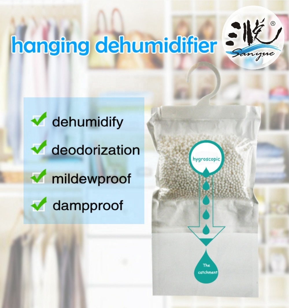 wardrobe scented Hanging Dehumidifier absorb Moisture protection dehumidifier bag