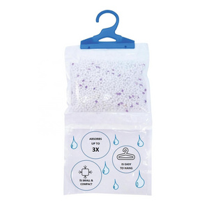 wardrobe scented Hanging Dehumidifier absorb Moisture protection dehumidifier bag