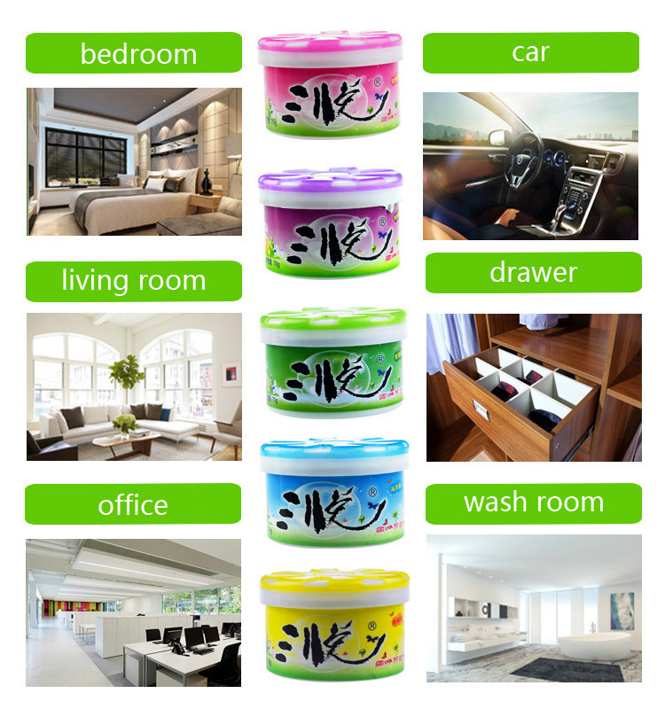 Customized Design and Size Solid fragrance volatile air freshener for home