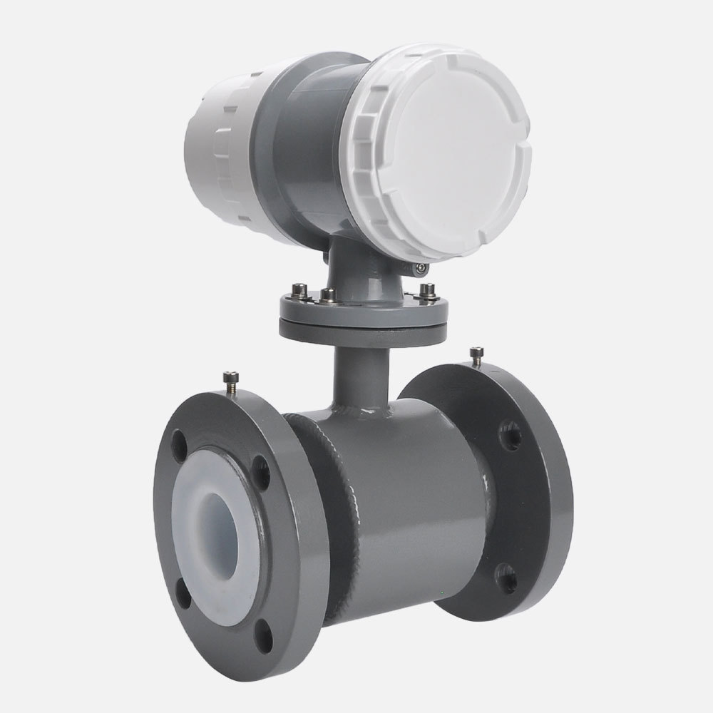 DN3-3000 dn80 remote local display liquid slurry sewage EMFM electromagnetic magnetic flowmeter flow meters