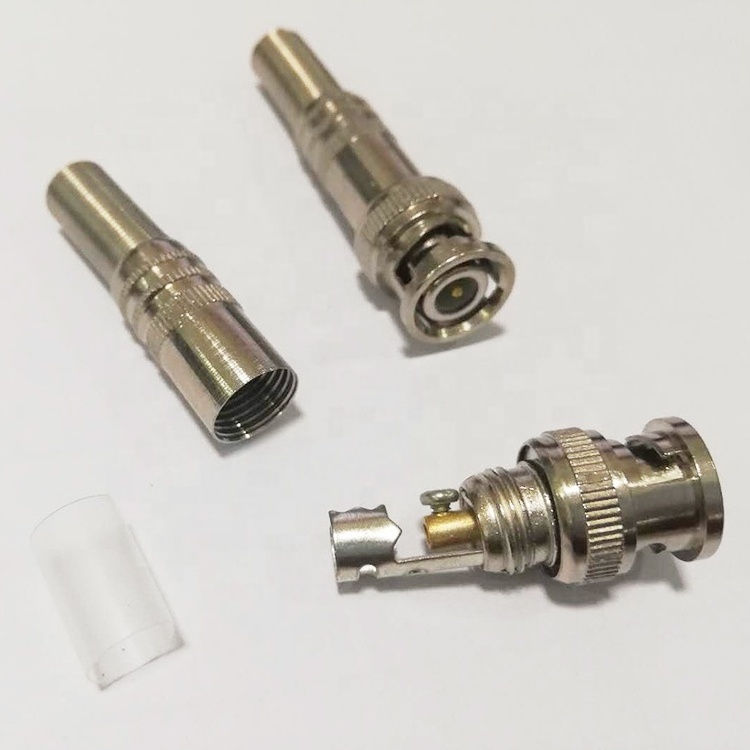 CCTV Quick Male Solderless Screw BNC Connector