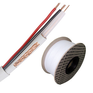 Reasonable Price 75 Ohm Mini Coax Coaxial RG59+2 Composite Cable