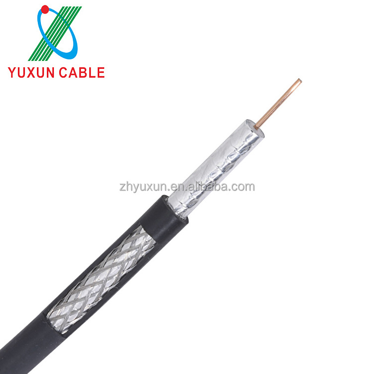 Reasonable Price 75 Ohm Mini Coax Coaxial RG59+2 Composite Cable