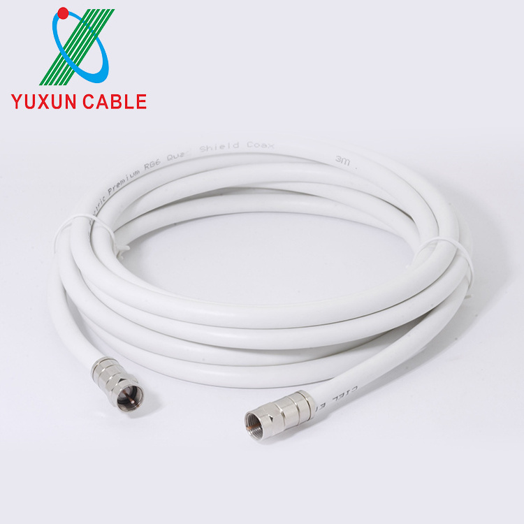 YUXUN RG6 Coaxial Cable For CATV CCTV Camera /Satellite TV