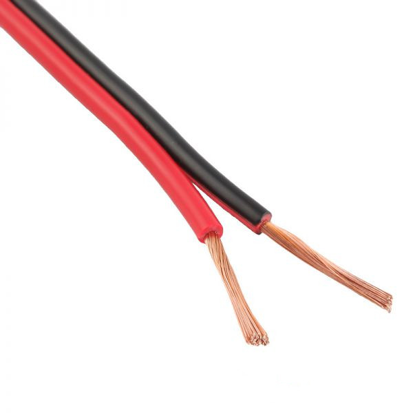 High Quality CCA OFC Copper Awg 2 Cores Flexible Flat Xlo Xlr Twins Low Noise Speaker Cable