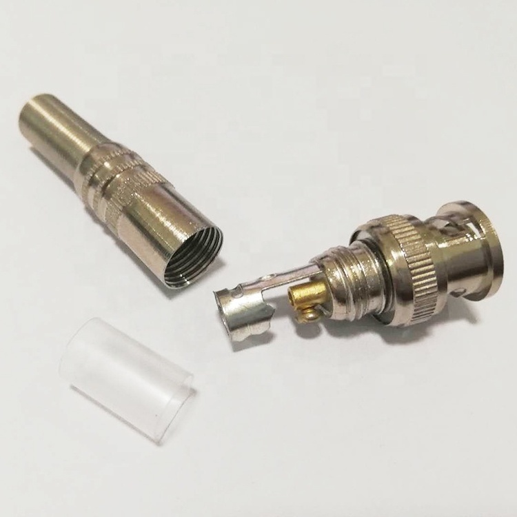 CCTV Quick Male Solderless Screw BNC Connector