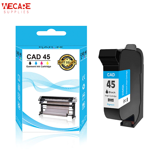 WECARE 45A 51645A 42ml black regular ink cartridge for Auri-tech AR-1900PPH