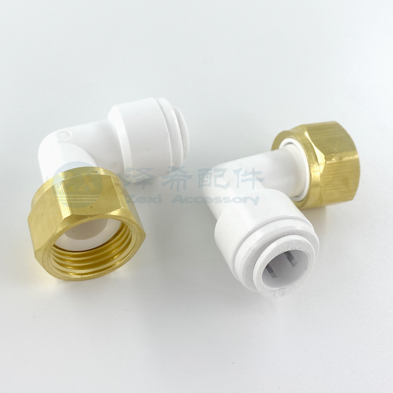 Hot sale 12mm  Hand Valve Union Connector Quick plastic water tute fittings RV motorhome caravan accessories